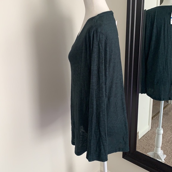 Green heathered top/sweater - Picture 3 of 6